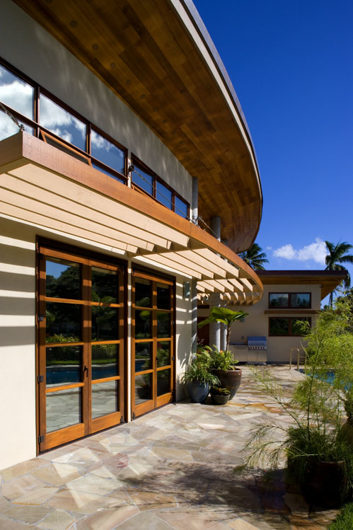 Waialae residence exterior residential window film project