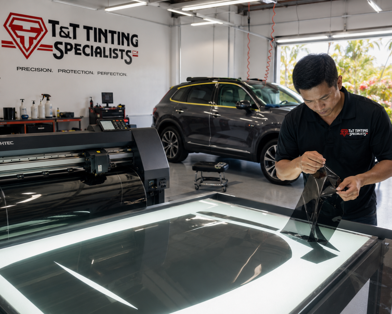 precut window tint Oahu