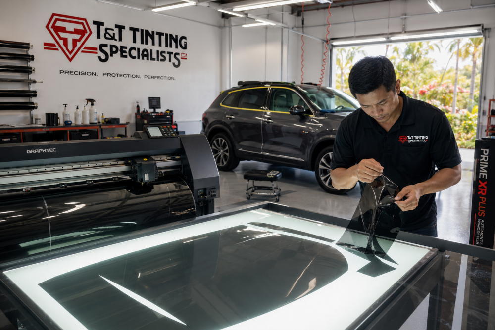 precut window tint Oahu