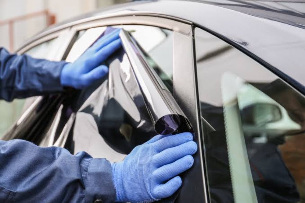 precision window tint installation